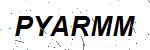 CAPTCHA verification image containing distorted text characters