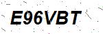 CAPTCHA verification image containing distorted text characters