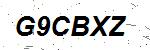 CAPTCHA verification image containing distorted text characters