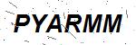 CAPTCHA verification image containing distorted text characters