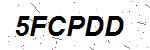 CAPTCHA verification image containing distorted text characters