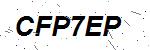 CAPTCHA verification image containing distorted text characters