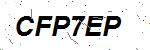 CAPTCHA verification image containing distorted text characters