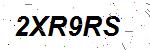CAPTCHA verification image containing distorted text characters