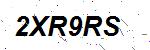 CAPTCHA verification image containing distorted text characters