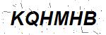 CAPTCHA verification image containing distorted text characters