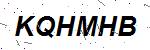 CAPTCHA verification image containing distorted text characters