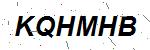 CAPTCHA verification image containing distorted text characters