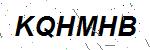 CAPTCHA verification image containing distorted text characters