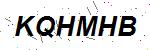 CAPTCHA verification image containing distorted text characters