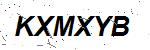 CAPTCHA verification image containing distorted text characters