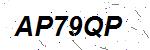 CAPTCHA verification image containing distorted text characters