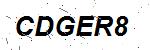 CAPTCHA verification image containing distorted text characters