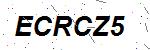 CAPTCHA verification image containing distorted text characters