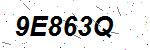 CAPTCHA verification image containing distorted text characters