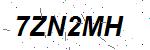 CAPTCHA verification image containing distorted text characters