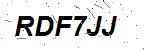 CAPTCHA verification image containing distorted text characters