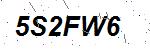 CAPTCHA verification image containing distorted text characters