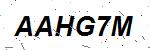 CAPTCHA verification image containing distorted text characters