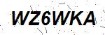CAPTCHA verification image containing distorted text characters