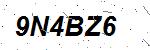 CAPTCHA verification image containing distorted text characters