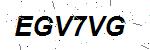 CAPTCHA verification image containing distorted text characters