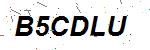 CAPTCHA verification image containing distorted text characters