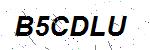 CAPTCHA verification image containing distorted text characters