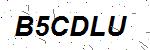 CAPTCHA verification image containing distorted text characters
