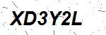 CAPTCHA verification image containing distorted text characters