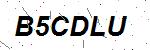 CAPTCHA verification image containing distorted text characters