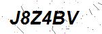 CAPTCHA verification image containing distorted text characters