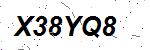 CAPTCHA verification image containing distorted text characters