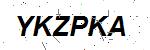 CAPTCHA verification image containing distorted text characters