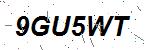 CAPTCHA verification image containing distorted text characters