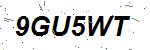 CAPTCHA verification image containing distorted text characters