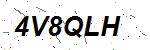 CAPTCHA verification image containing distorted text characters