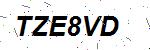 CAPTCHA verification image containing distorted text characters