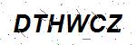 CAPTCHA verification image containing distorted text characters