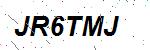 CAPTCHA verification image containing distorted text characters