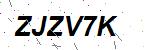 CAPTCHA verification image containing distorted text characters