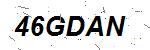 CAPTCHA verification image containing distorted text characters