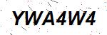 CAPTCHA verification image containing distorted text characters