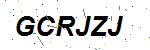 CAPTCHA verification image containing distorted text characters