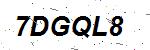 CAPTCHA verification image containing distorted text characters