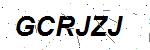 CAPTCHA verification image containing distorted text characters