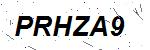 CAPTCHA verification image containing distorted text characters