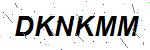 CAPTCHA verification image containing distorted text characters