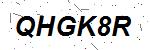 CAPTCHA verification image containing distorted text characters