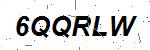 CAPTCHA verification image containing distorted text characters